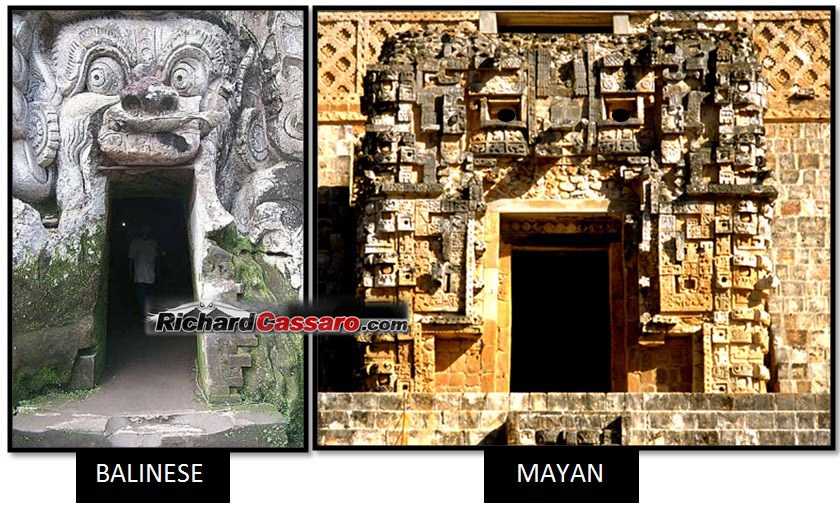 نه- ورودی معابد به شکل دهان هیولا