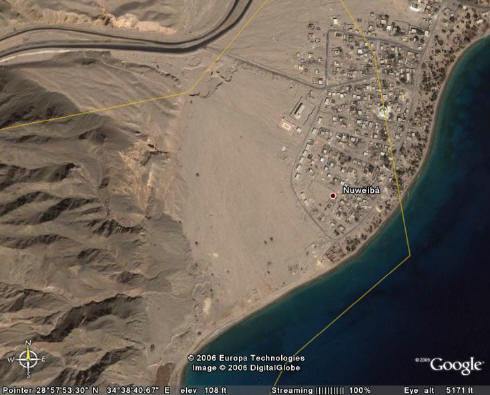 مکان زندگی حضرت موسی