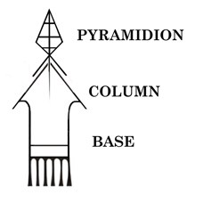 Vert dingir with words sm