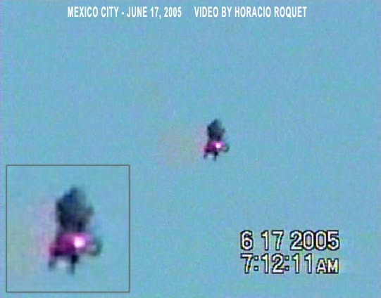 موجود فضایی پرنده از سوریه تا مکزیک