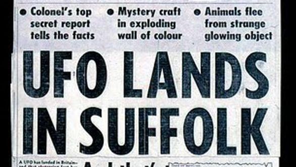 جنگل رندلزهام ؛ جایی که یوفو فرود آمد !