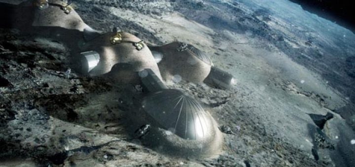 پايگاه دائمي بشر روي کره ماه