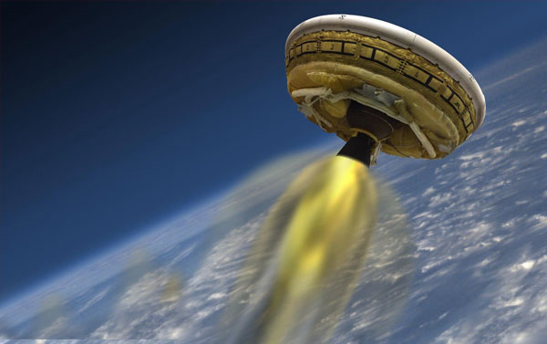 بشقاب پرنده ناسا