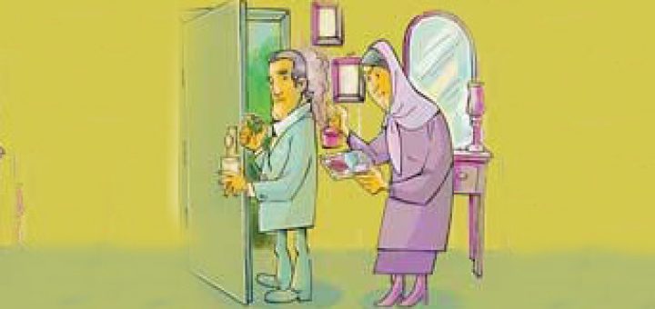 زن‌هایی که شوهرشان را بچه می‌کنند