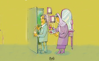 زن‌هایی که شوهرشان را بچه می‌کنند