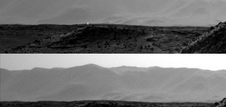 منشاء نور عجیب در مریخ