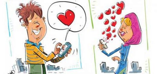 عشقتان را از روي SMS هايش بشناسيد