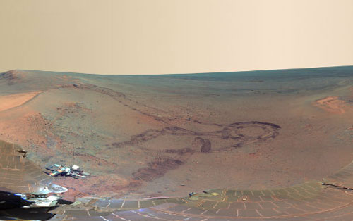 تصویر پانورامیک مریخ