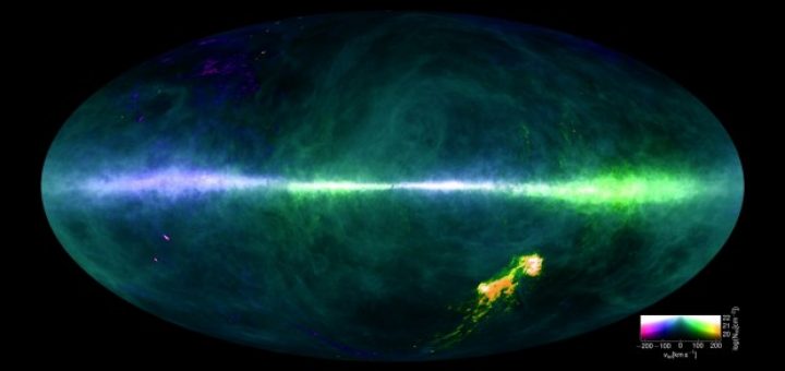 نقشه کهکشان راه شیری