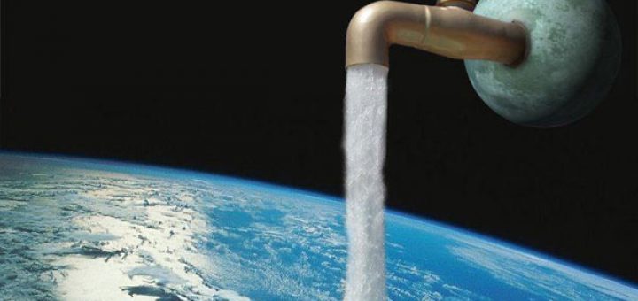 توليد آب در کره ماه