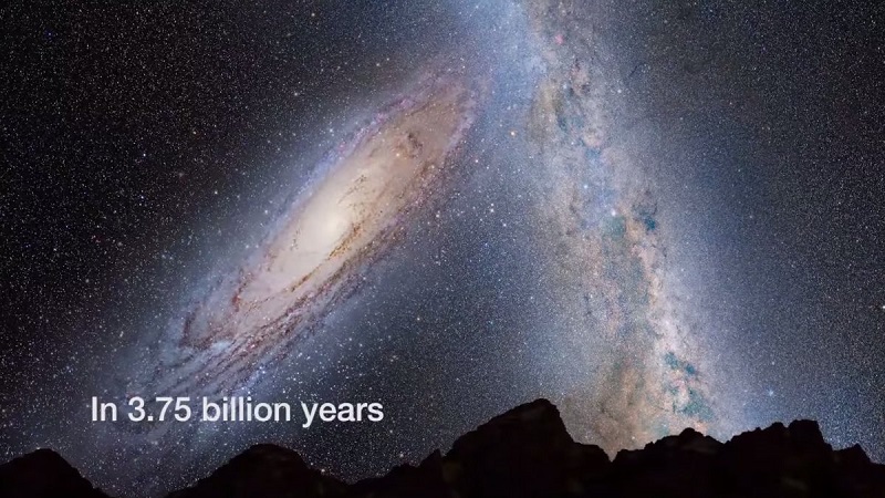 آسمان شب در 4 میلیارد سال بعد