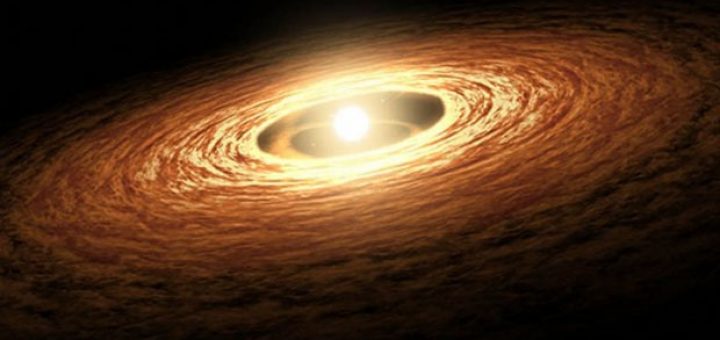 مراحل تشکیل یک سیاره