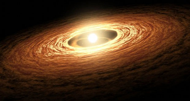 مراحل تشکیل یک سیاره