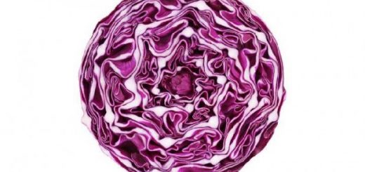 میوه و سبزیجات بنفش رنگ