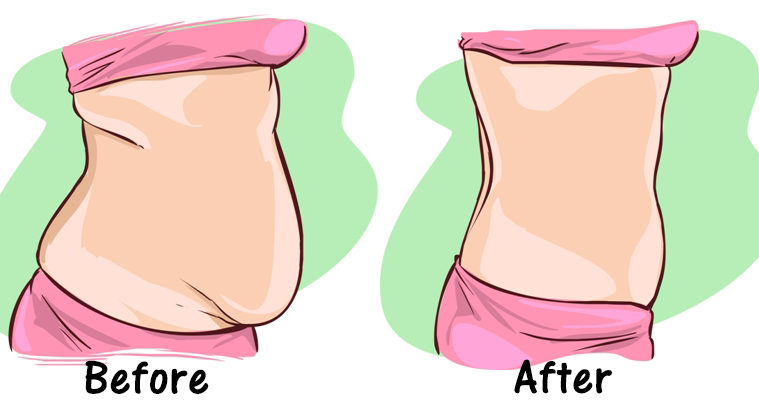 آب کردن چربی شکم