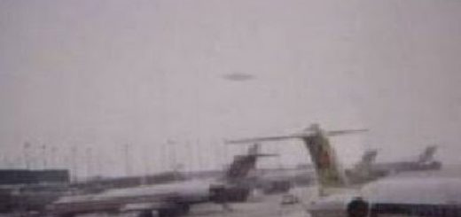 بشقاب پرنده فرودگاه اوهر امریکا