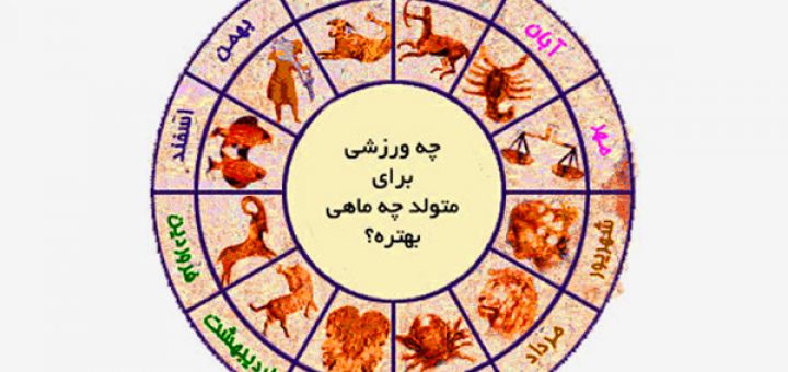 چه ورزشی برای متولد چه ماهی بهتره؟