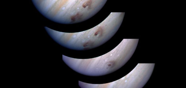 آب در لایه‌ای از جو مشتری