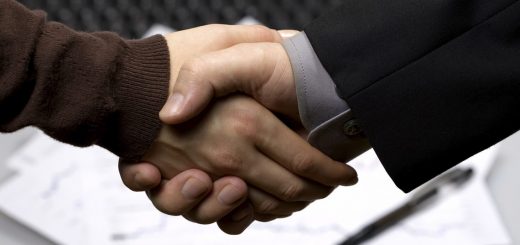 آداب دست دادن