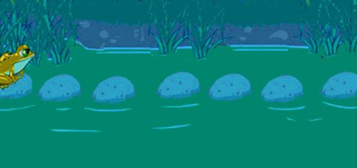 معمای عبور قورباغه از برکه