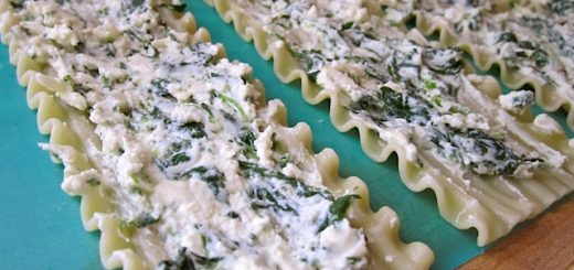 لازانیا با اسفناج