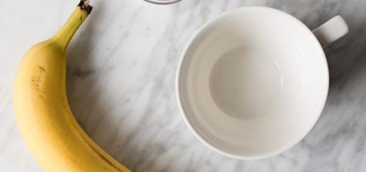 چای موز و دارچین