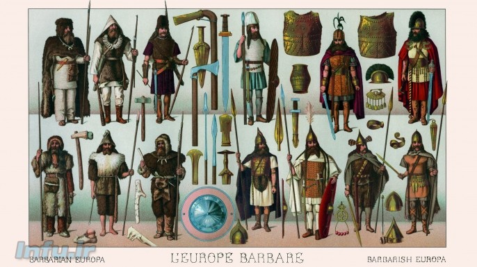 مجموعه یونانیان و بربرها