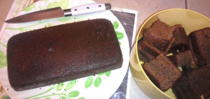 کیک عسل و قهوه