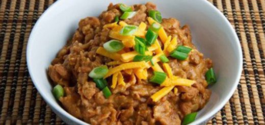 خوراک لوبیا چیتی مکزیکی