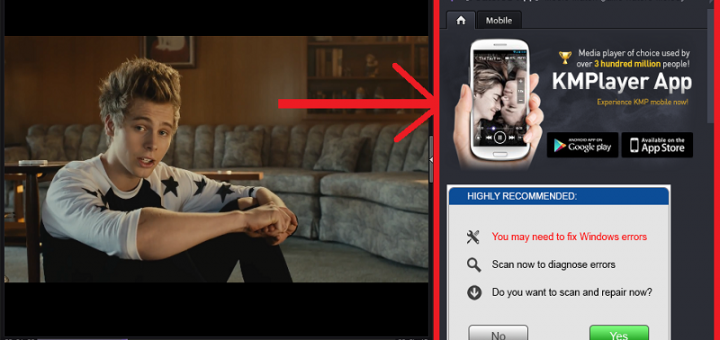 چگونه تبلیغات KM Player را حذف کنیم؟