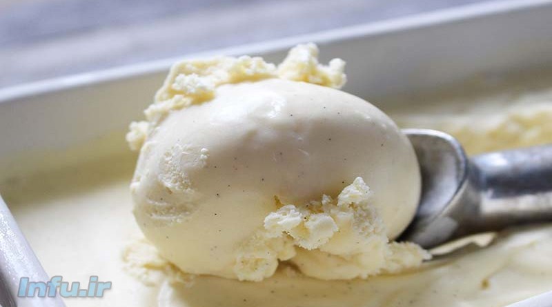چگونه بستنی ساده وانیلی درست کنیم؟