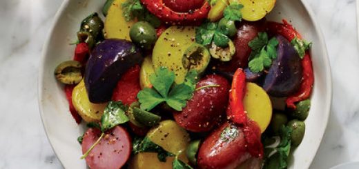 سیب زمینی پخته شده