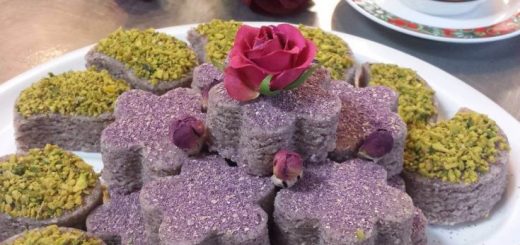 حلوای گل محمدی