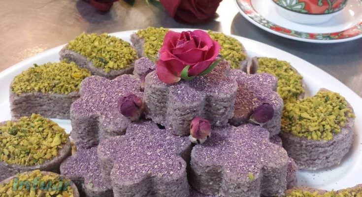حلوای گل محمدی