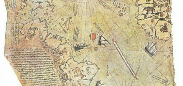 نقشه قدیمی پیري رياز