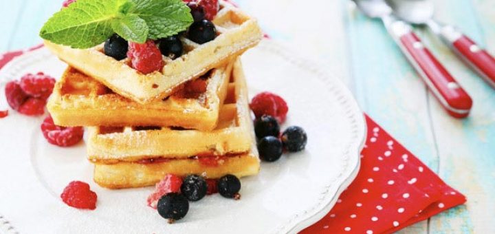 وافل گیاهی گندم