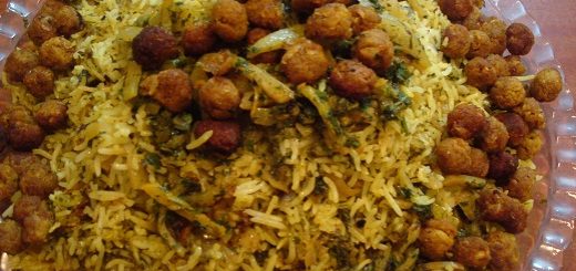 کلم پلوی شیرازی