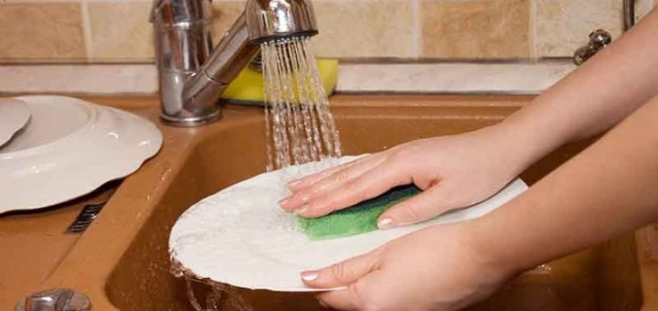 روش ظرف شستن