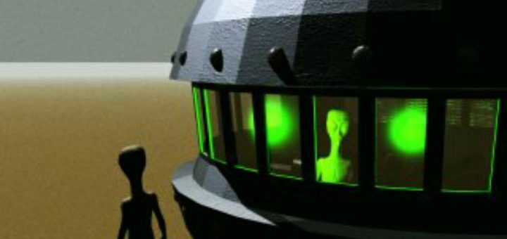 موجوداتی بیگانه که مشغول جوشکاری بودند