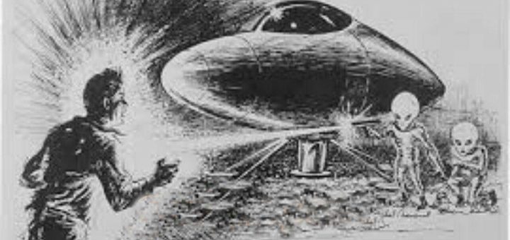 یوفوی بیضی شکل