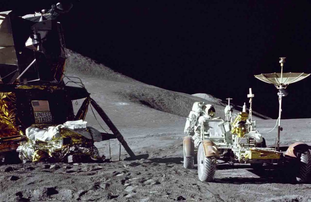 LRV خودرویی که در ماه استفاده شد