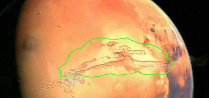 کنده کاری عظیم مریخ