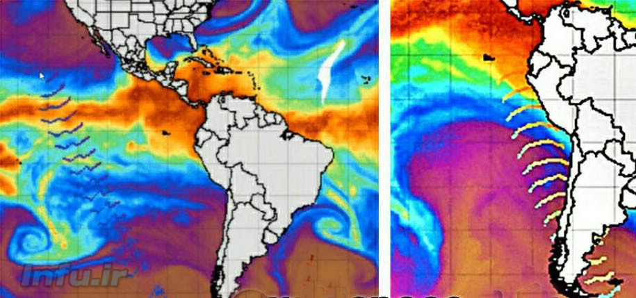 امواج مرموز قطب جنوب