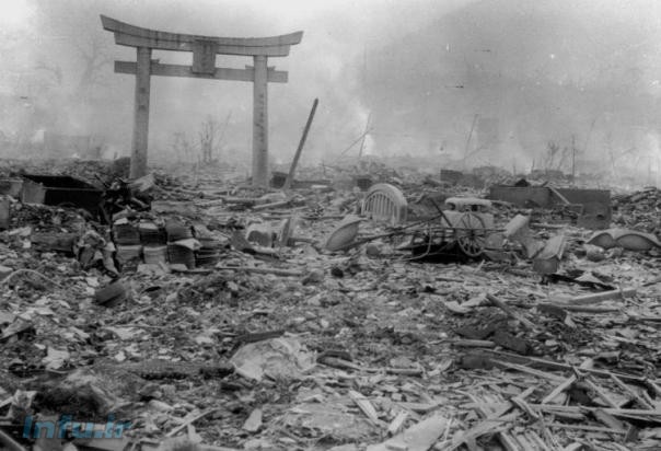 ناگازاکی پس از بمباران اتمی