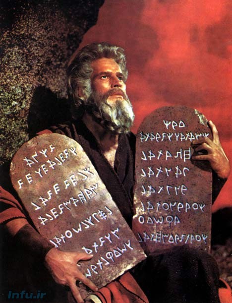 موسی و سنگ گواه به روایت هالیوود