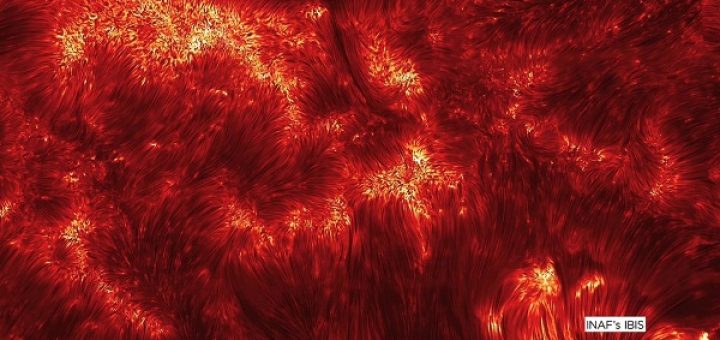 سیخک‌های خورشیدی از دید فضاپیمای IRIS، متعلق به سازمان فضایی ایالات متحده (ناسا)