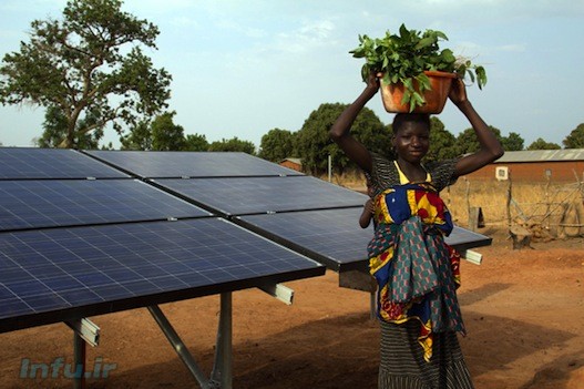رواندا برای استفاده از انرژی خورشیدی برنامه ریزی می‌کند.