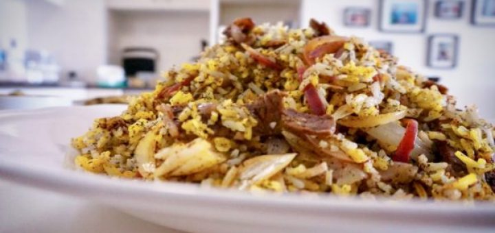 ته چین لایه‌ای گوشت