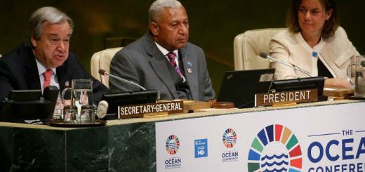 دبیرکل سازمان ملل در سخنرانی افتتاحیه اجلاس اقیانوس‌ها با شرکت ۲۰۰ کشور جهان