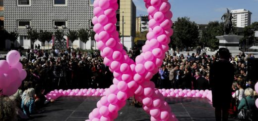 روبان صورتی، نشان ویژه سرطان پستان